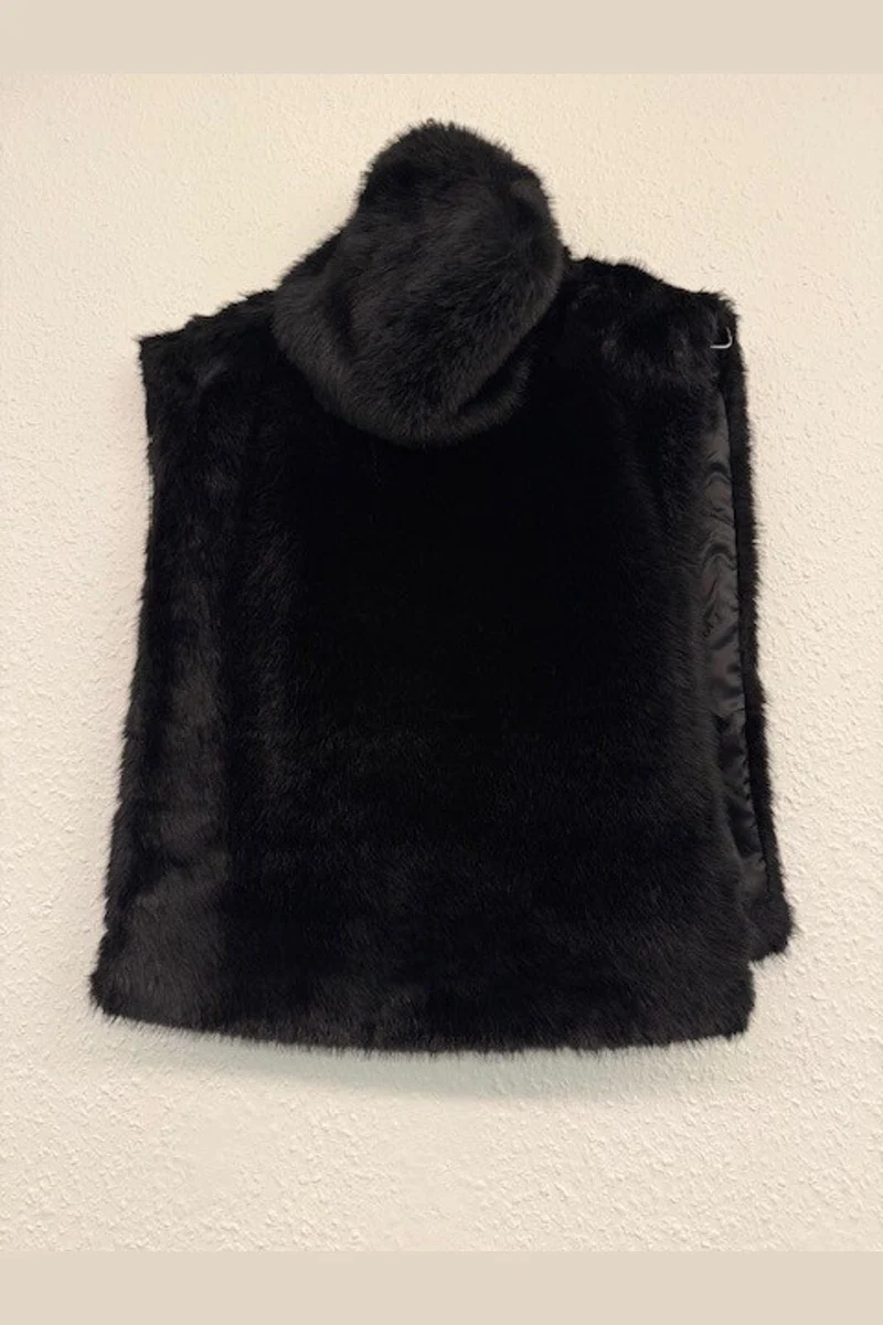 Haute L'Amitié - Fur Neck Warmer HL10681 - Black