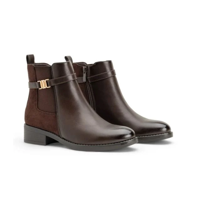 Bloom - Phlox Boots - Dark Maroon