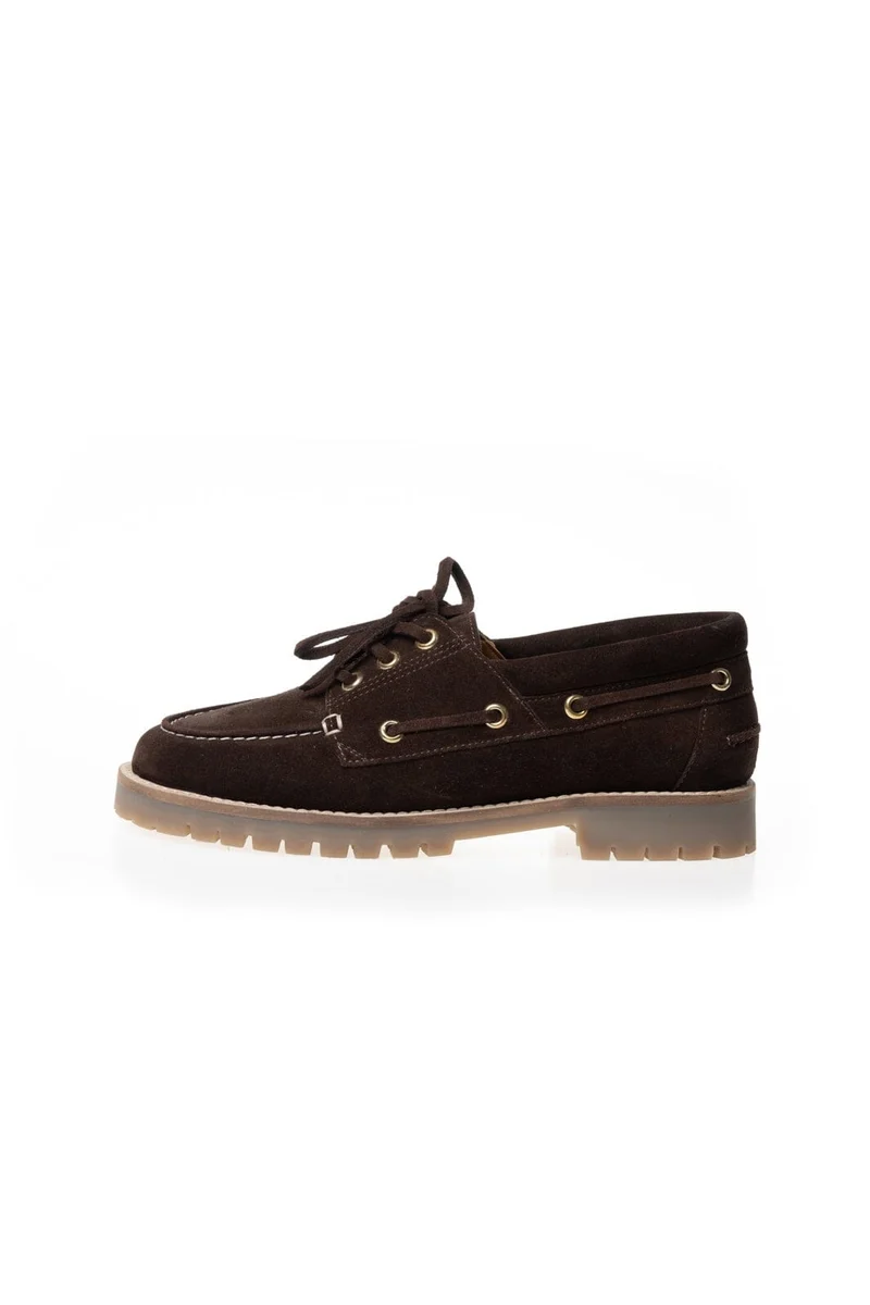 Copenhagen Shoes - The Walk Suede Cs8838 - 004 - Dark Brown