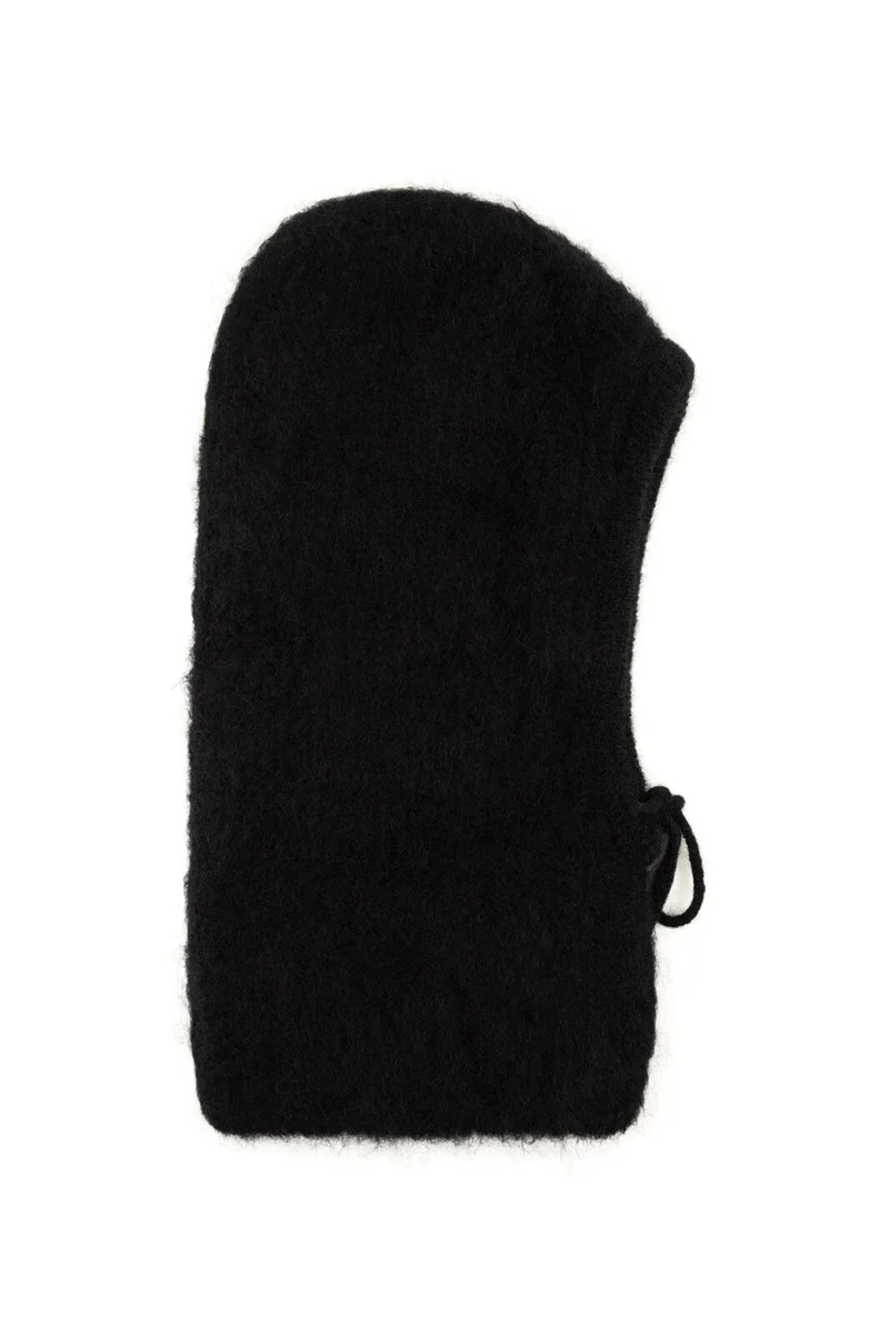 Noella - N-Merle Knit Balaclava 15250007 - 004 - Black