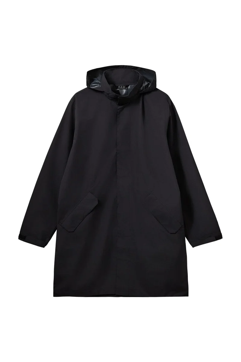H2O - Rømø Classic Lw Rain Long Jacket 100981 - 3500 - Black
