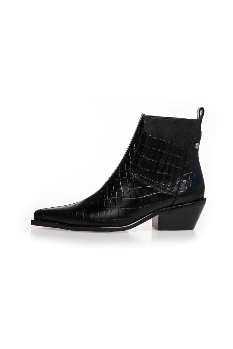Copenhagen Shoes - The Walking Boot Leather Cs8802 - 0001 - Black
