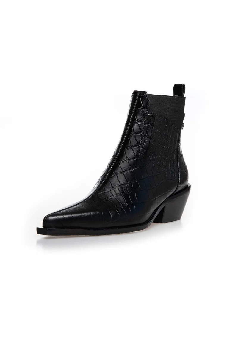 Copenhagen Shoes - The Walking Boot Leather Cs8802 - 0001 - Black