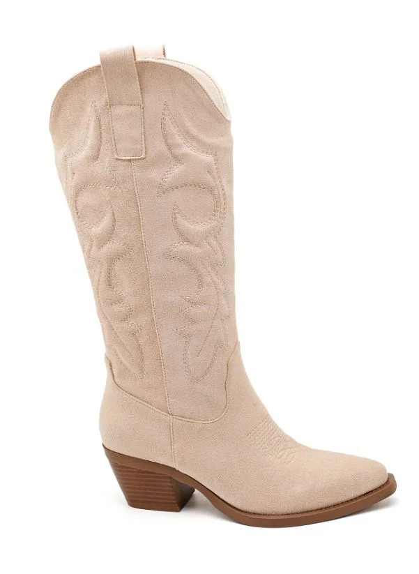 Bloom - Delphinium Boots - Beige