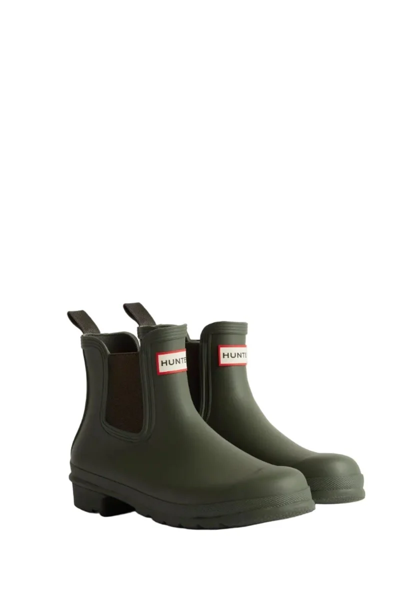 Hunter - Womens Original Chelsea Boot Wfs2078rmadov - Dark Olive