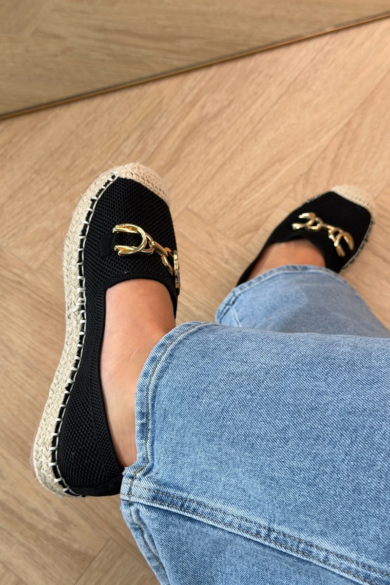 Bloom - Honeysuckle Loafers - Black