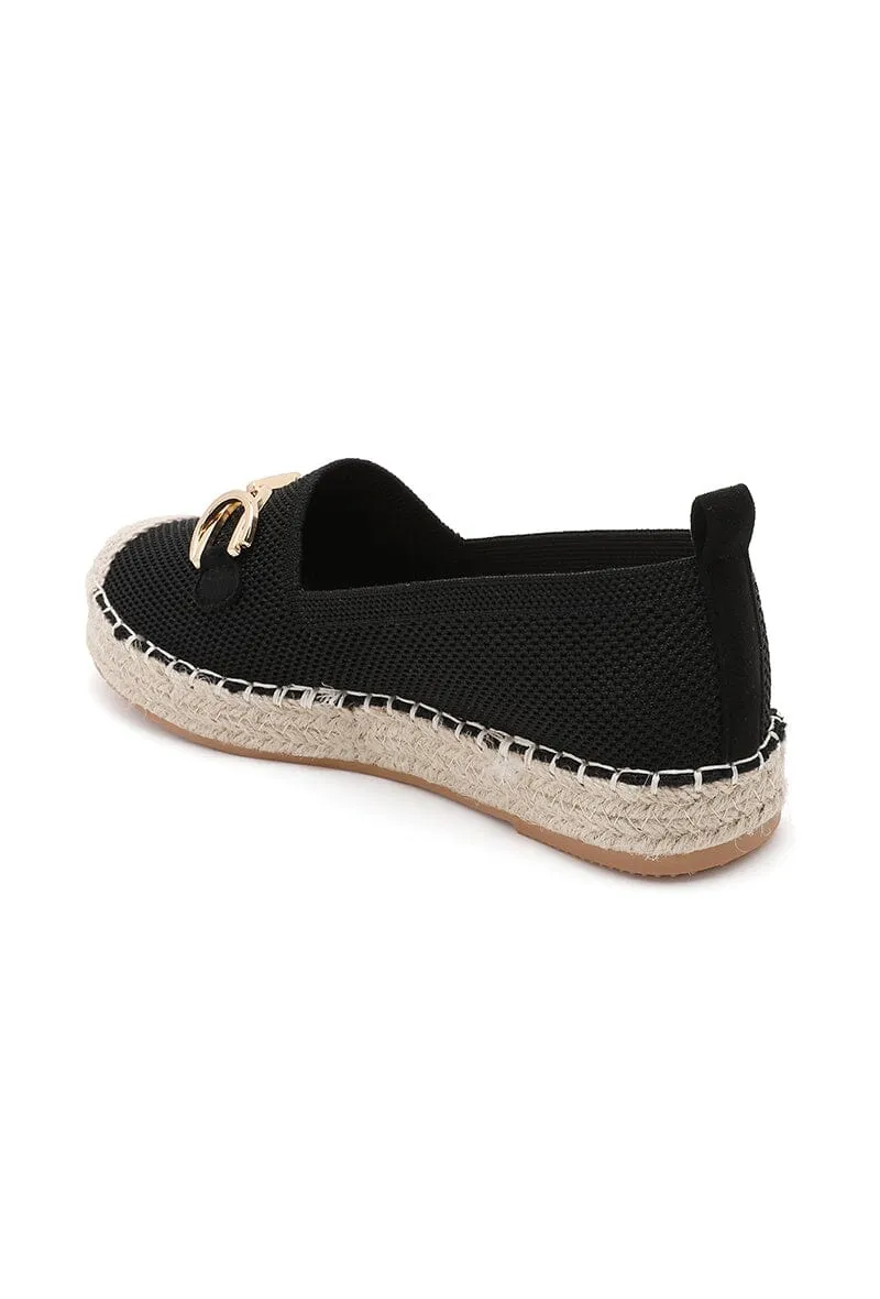 Bloom - Honeysuckle Loafers - Black