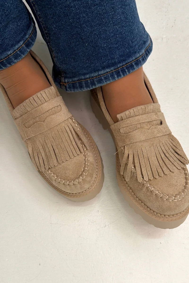 Bloom - Oriella Loafers - Beige