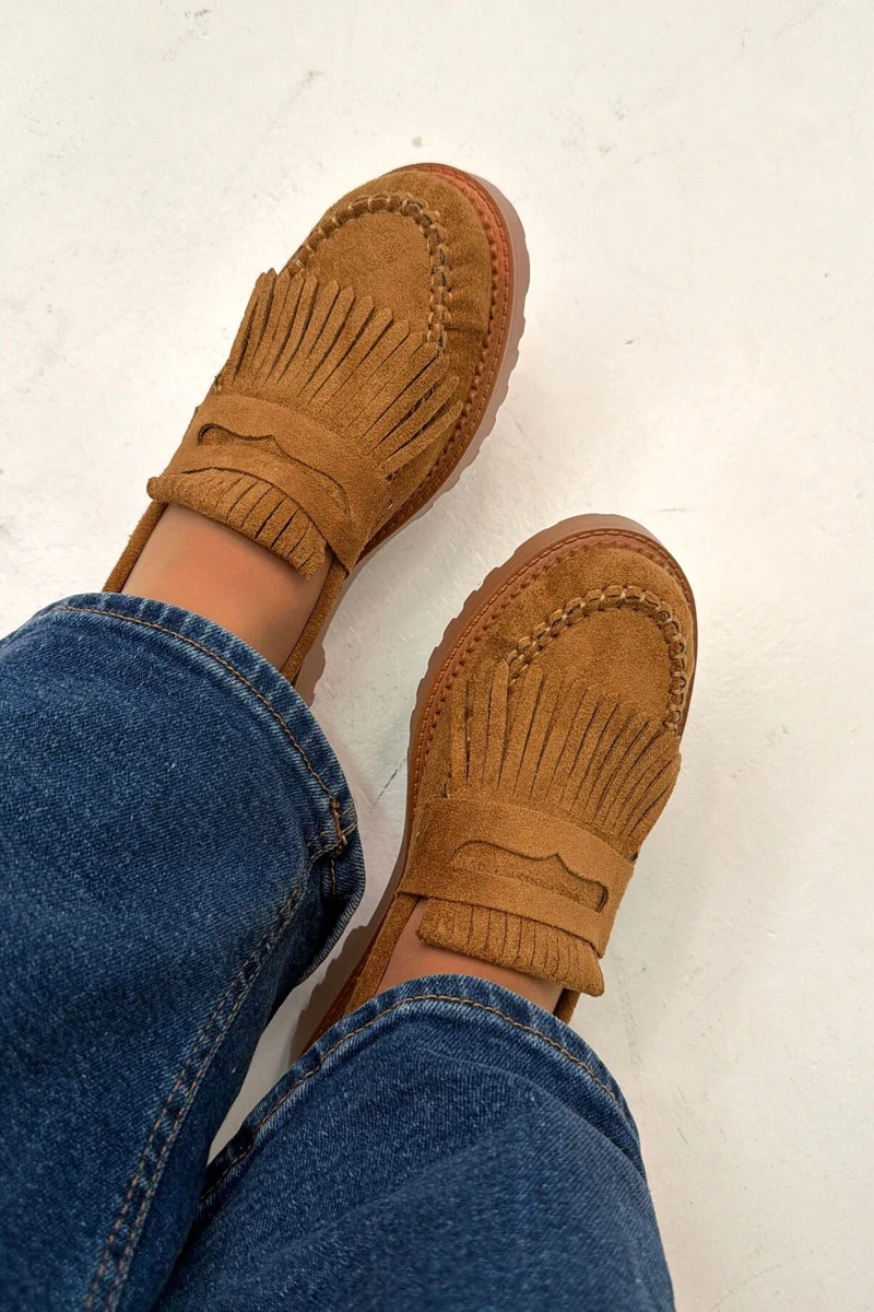 Bloom - Oriella Loafers - Camel