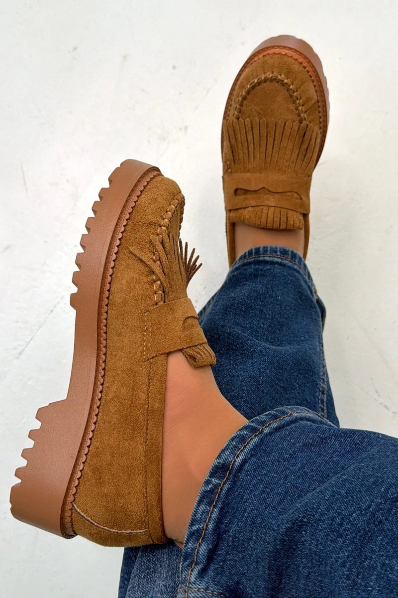 Bloom - Oriella Loafers - Camel