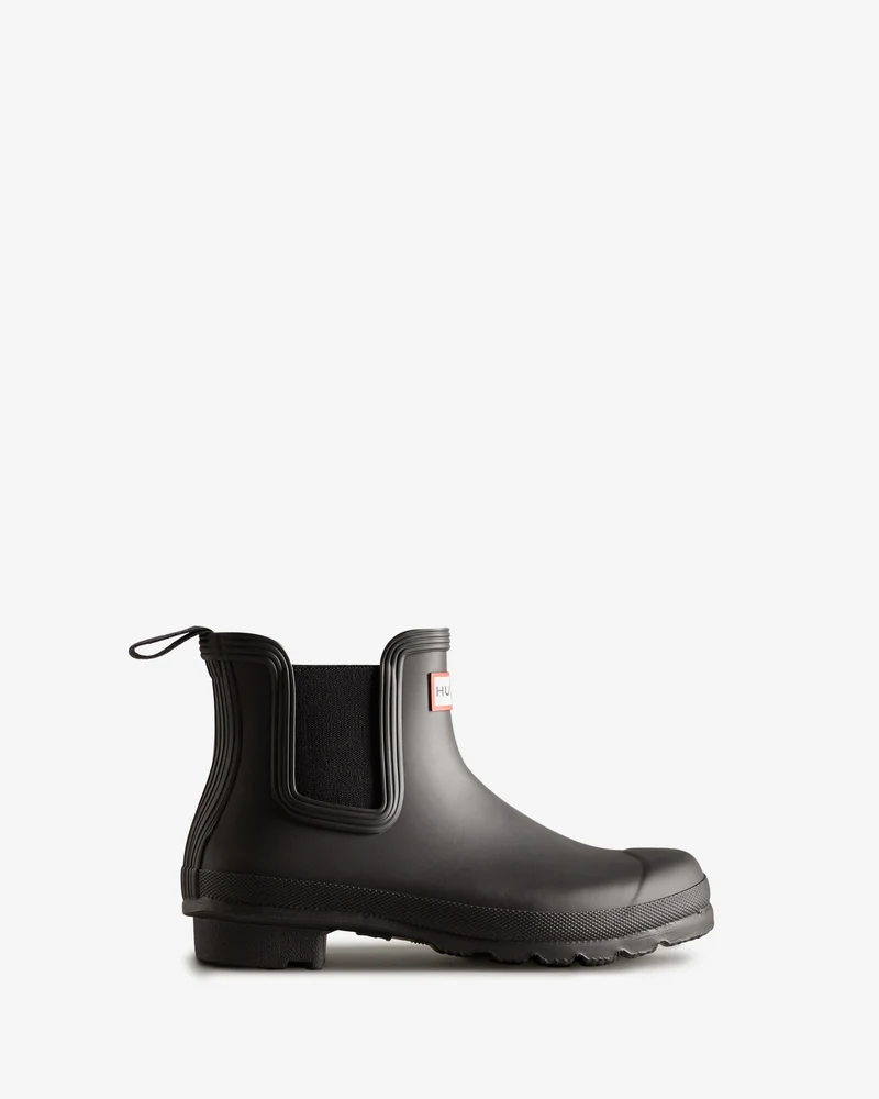Hunter - Womens Original Chelsea Boot Wfs2078rmablk - Black