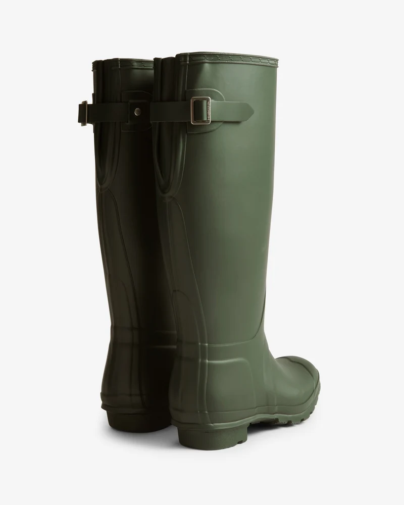 Hunter - Women Original Tall Back Adjustable Boot Wft1001rmadov - Dark Olive