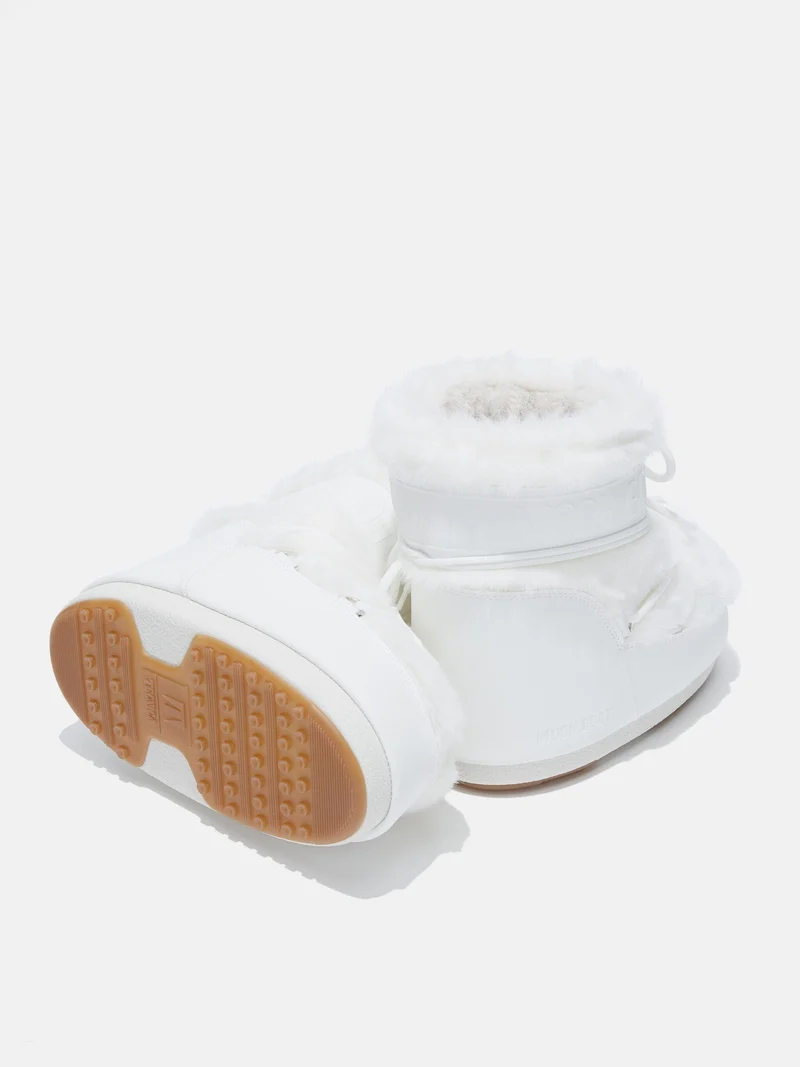 Moon Boot - Mb Icon Low Faux Fur 80D1409390 - A002 Optical White