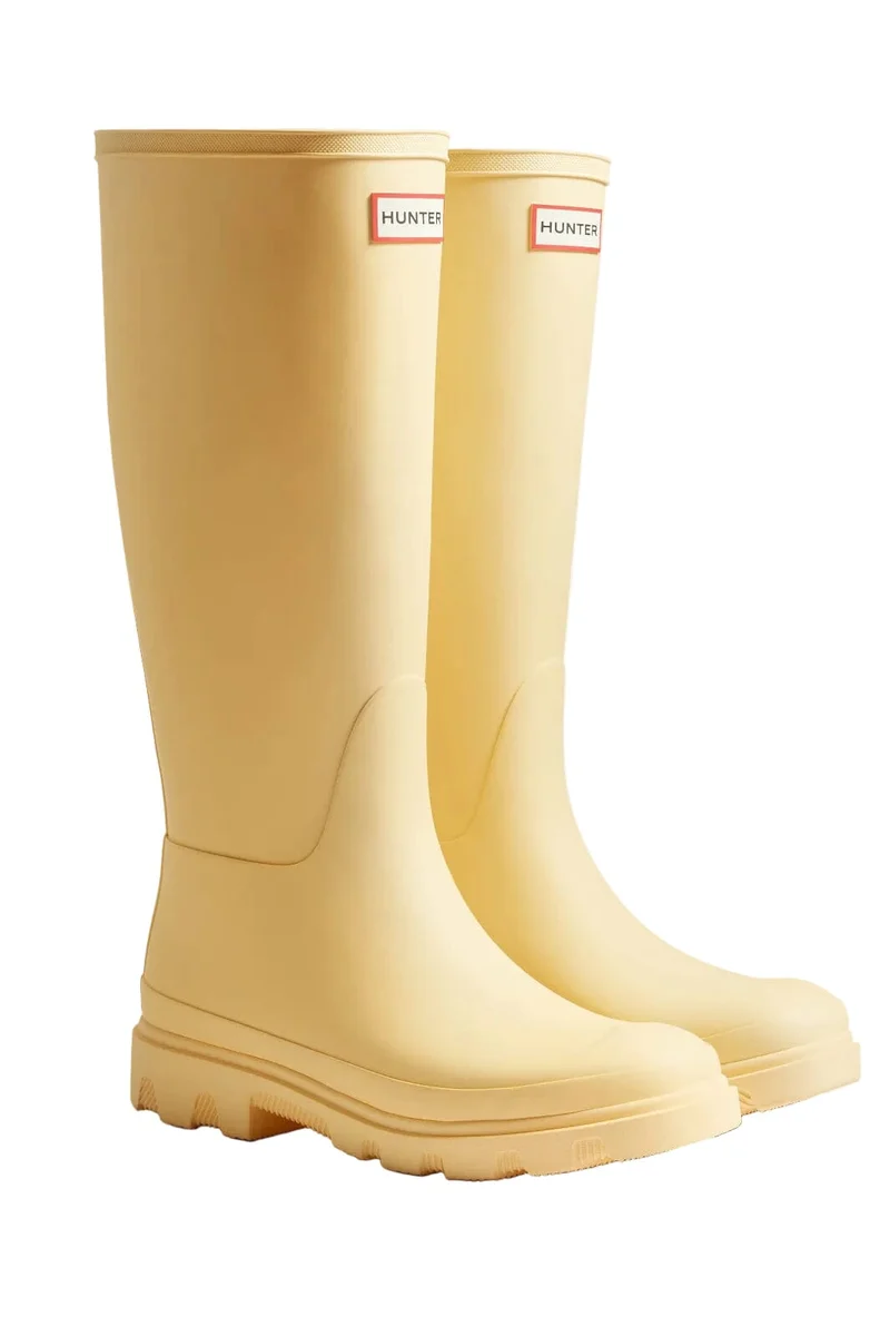 Hunter - Downpour Tall Boot Hfru0001251ya - Pale Yellow