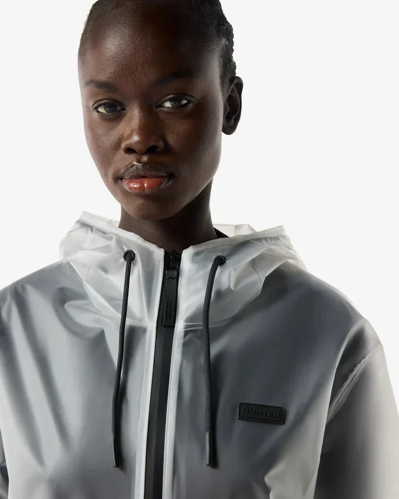 Hunter - Pu Raincoat Haru0003261 - Clear Matte