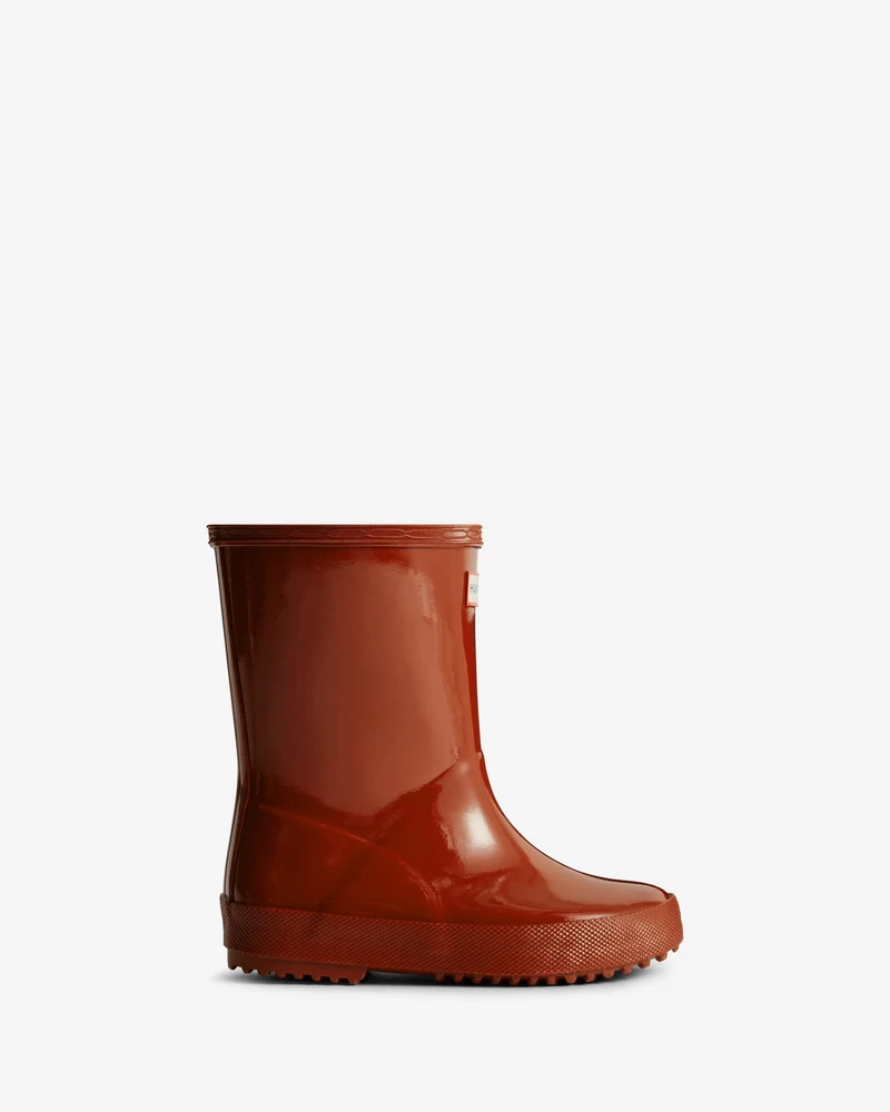 Hunter - Kids First Gloss Boot Hfrk0036252mlr - Military Red