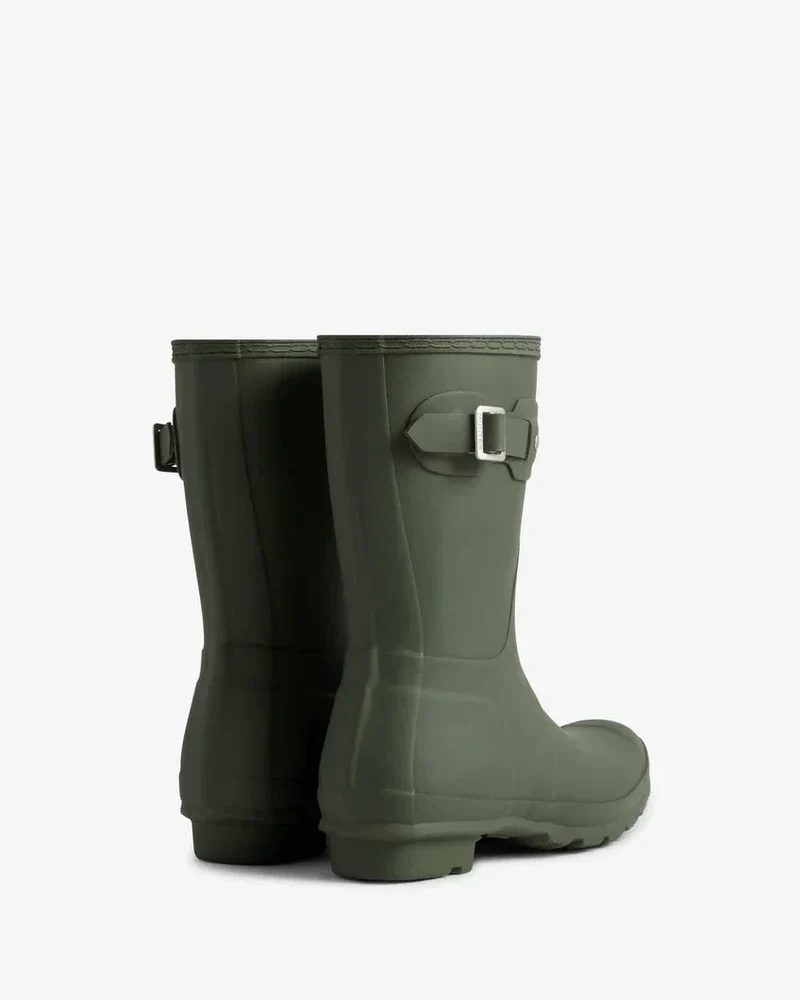 Hunter - Womens Original Short Boot Wfs1000rmadov - Dark Olive