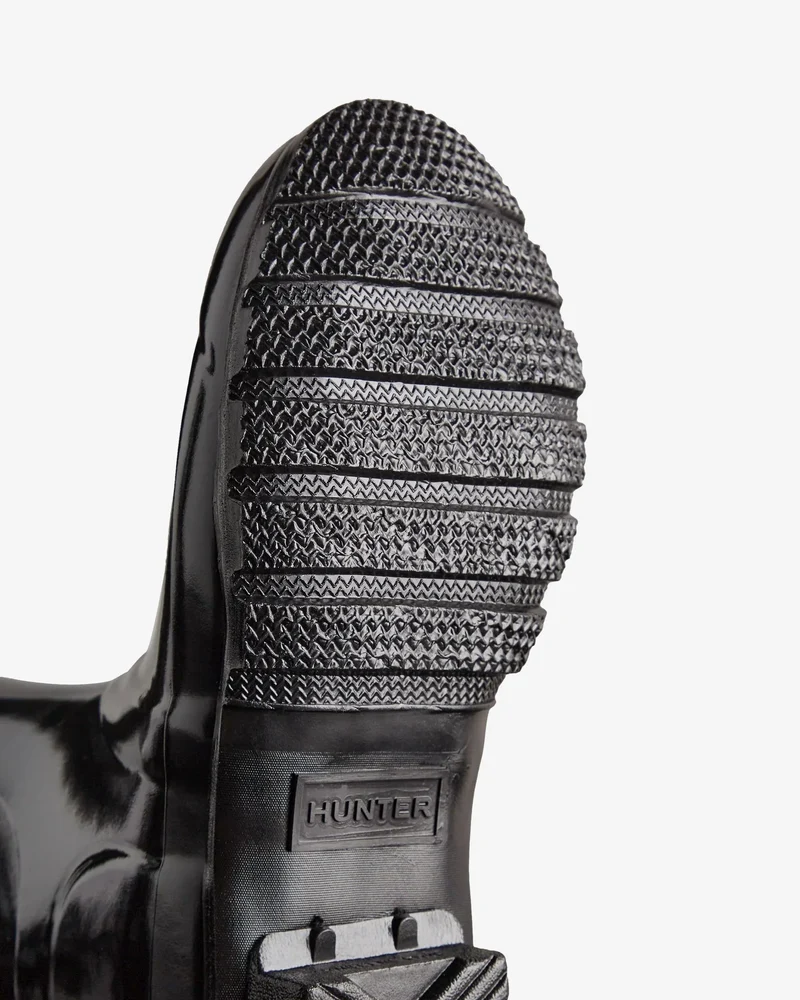 Hunter - Womens Original Tall Gloss Boot Wft1000rglblk - Black