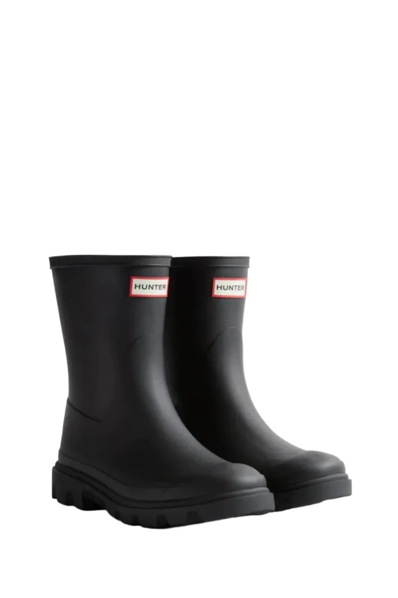 Hunter - Downpour Short Boot Hfru0002251blk - Black