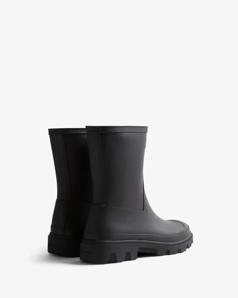 Hunter - Downpour Short Boot Hfru0002251blk - Black