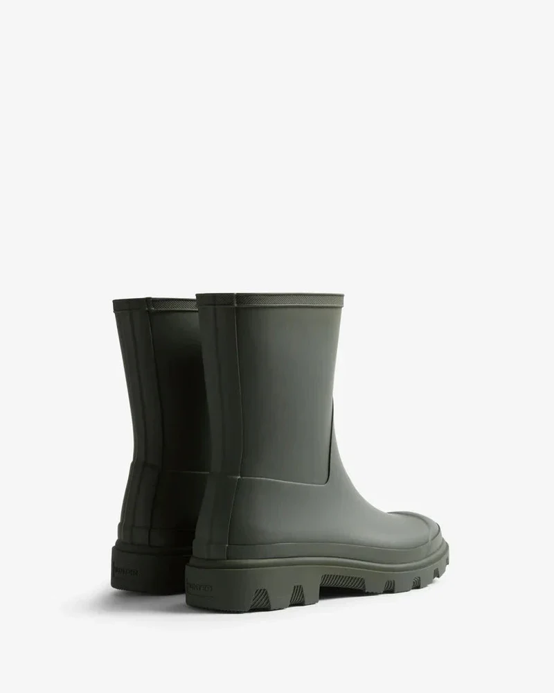 Hunter - Downpour Short Boot Hfru0002251dov - Dark Olive