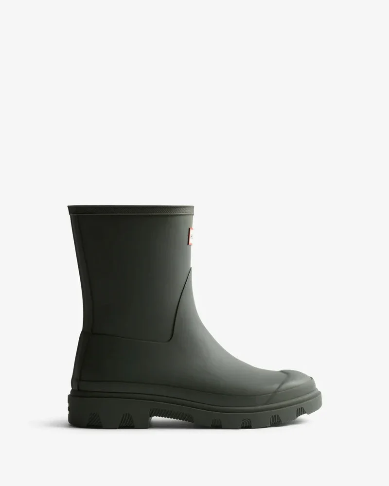 Hunter - Downpour Short Boot Hfru0002251dov - Dark Olive