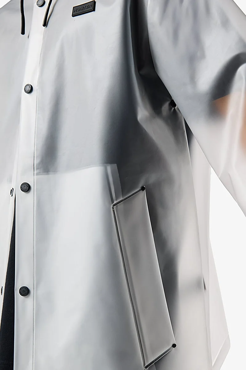 Hunter - Pu Hooded Jacket Haru0001261cm - Clear Matte