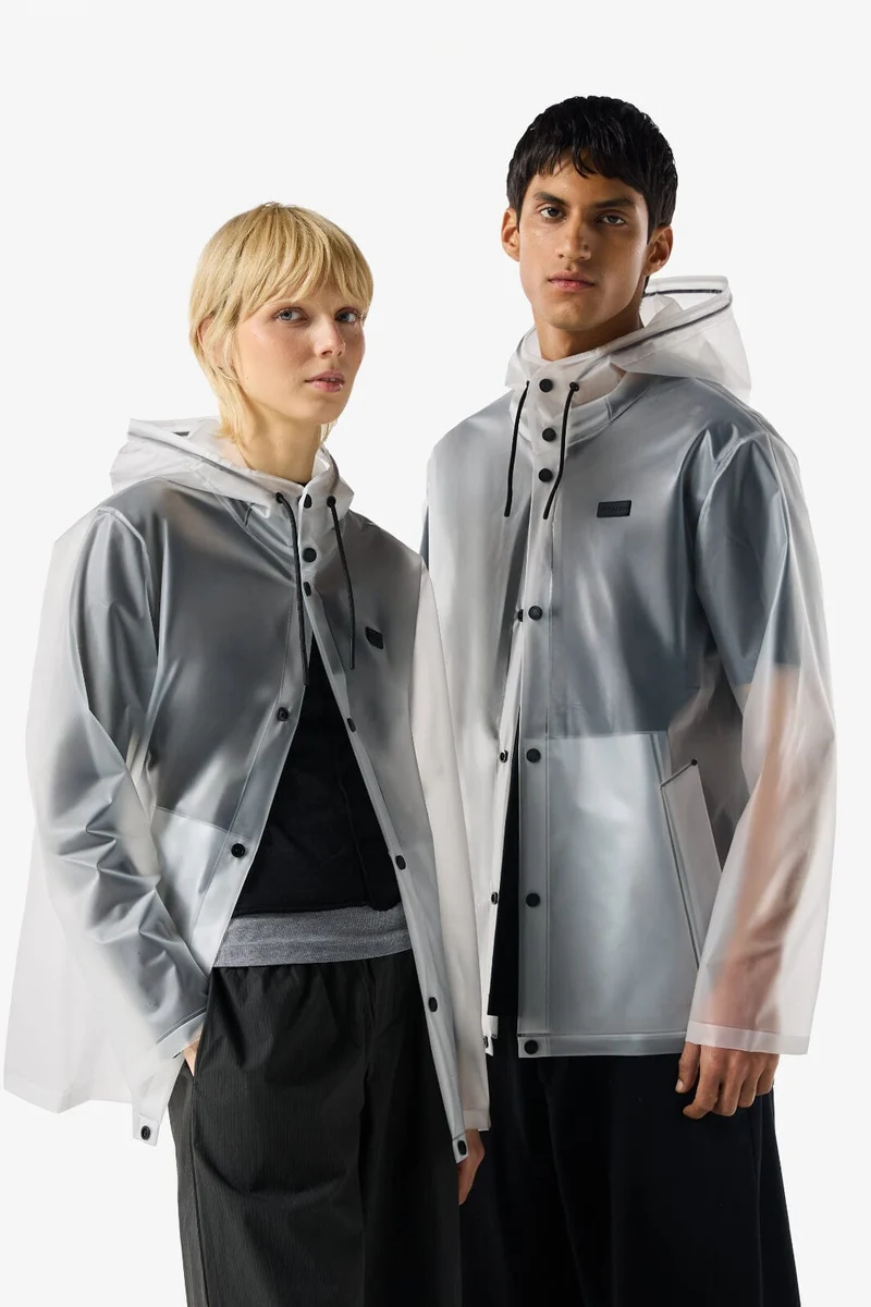 Hunter - Pu Hooded Jacket Haru0001261cm - Clear Matte