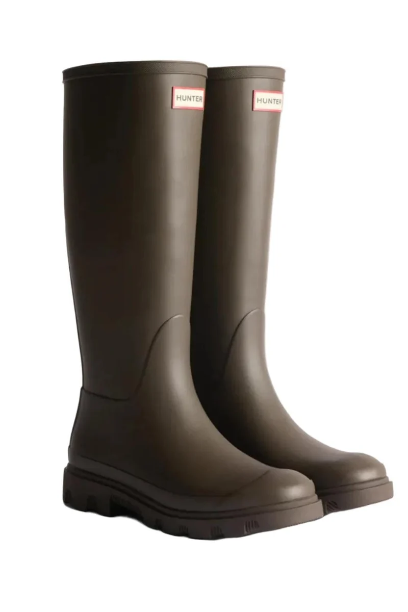 Hunter - Downpour Tall Boot Hfru0001251cb - Chocolate Brown