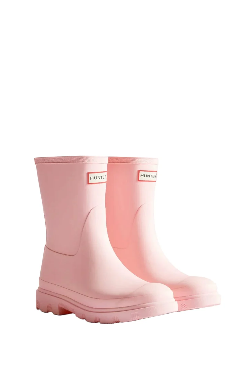 Hunter - Downpour Short Boot Hfru0002251pf - Parfait Pink