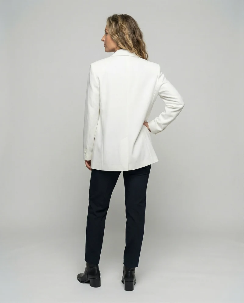 Damen Entspannte Oversize Boyfriend-Blazer