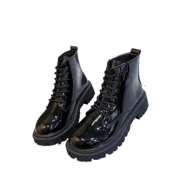 Damen Plateau-Schnürstiefelette mit robuster Profilsohle Nord Taschen