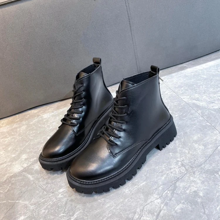 Damen Plateau-Schnürstiefelette mit robuster Profilsohle Nord Taschen