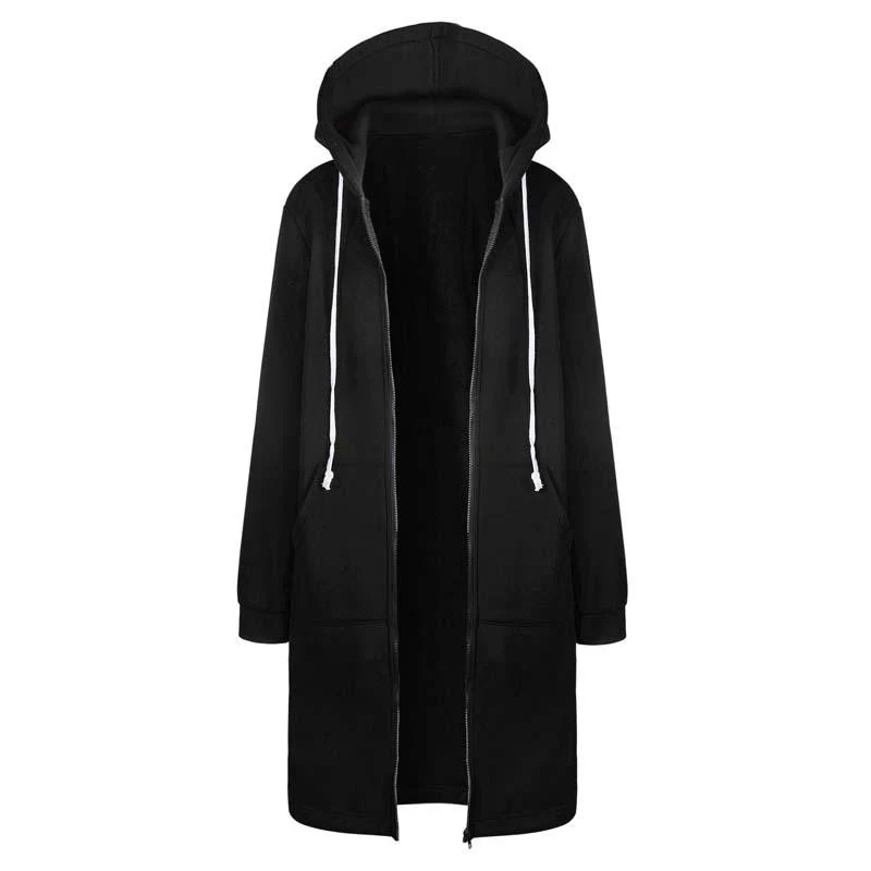 Chic lange Sweatshirtjacke - Arvani