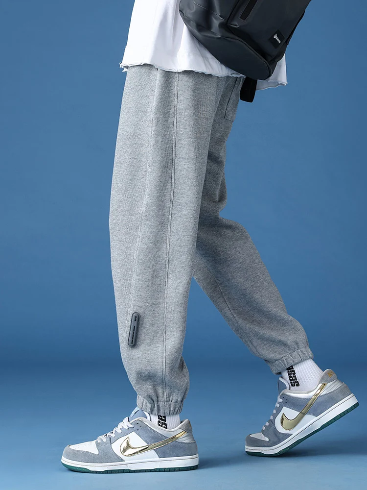 Unisex lässige Freizeit-Jogginghose aus Baumwollmix mit elastischem Bund und Saumbündchen Nord Taschen