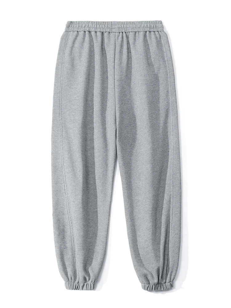 Unisex lässige Freizeit-Jogginghose aus Baumwollmix mit elastischem Bund und Saumbündchen Nord Taschen