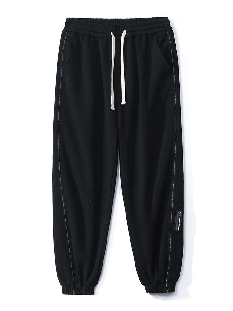 Unisex lässige Freizeit-Jogginghose aus Baumwollmix mit elastischem Bund und Saumbündchen Nord Taschen