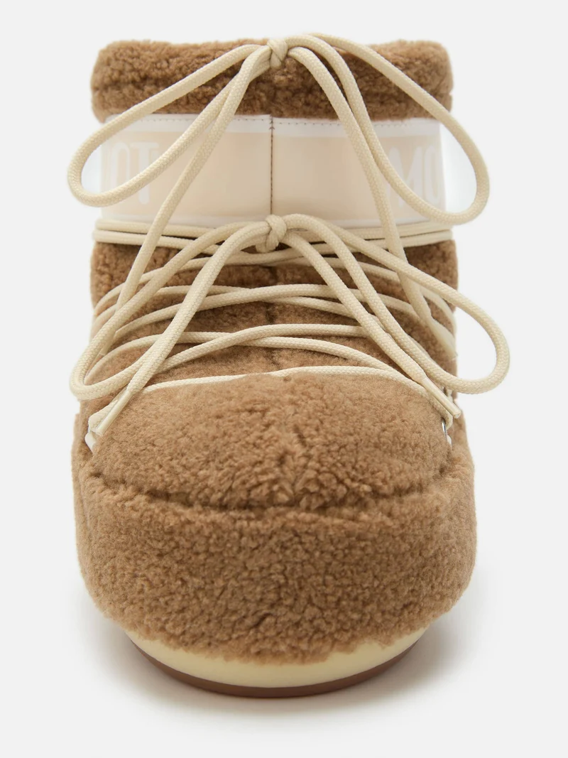 Moon Boot - Icon Low Fleece Jr 80D1409700 - M047 Camel