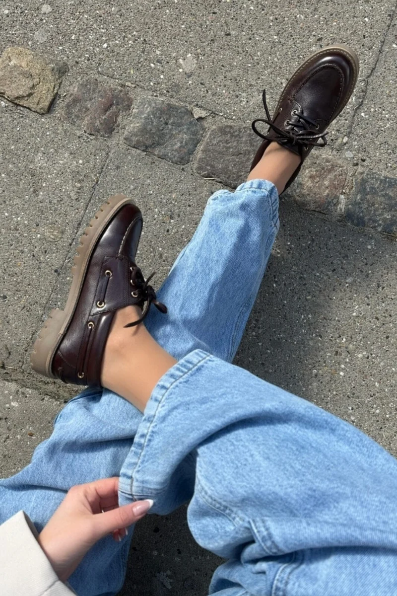 Copenhagen Shoes - The Walk Leather CS8837 - 0018 - Dk Brown