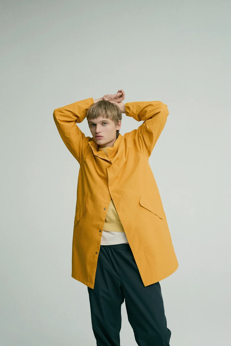 H2O - Rømø Lw Rain Long Jacket - 2049 Apricot