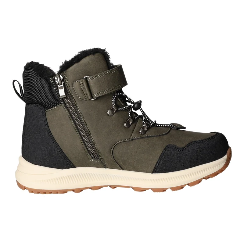 Sneakers Schlupf-/Klettstiefelette Warmfutter