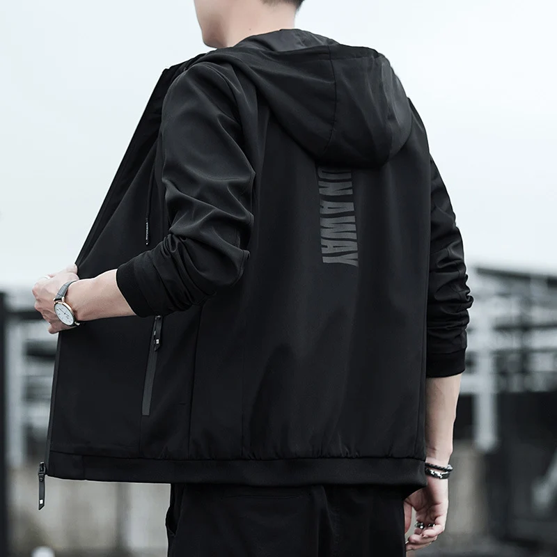 Herren Urbaner Softshell-Hoodie mit getapten Nähten, verstellbarer Kapuze und Zipper-Taschen Nord Taschen