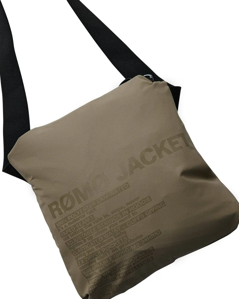 H2O - Rømø Lw Rain Jacket Packable - 3553 Dusty Oak