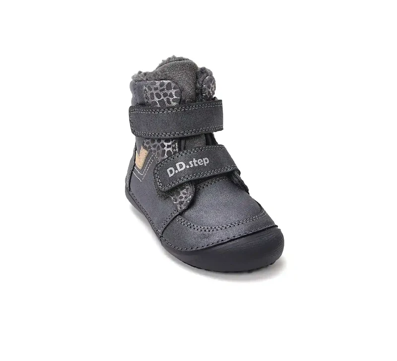 D.D.step Mädchen Winterstiefel Schwarz W063-52804E