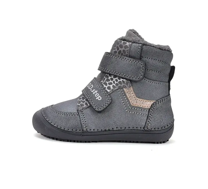 D.D.step Mädchen Winterstiefel Schwarz W063-52804E