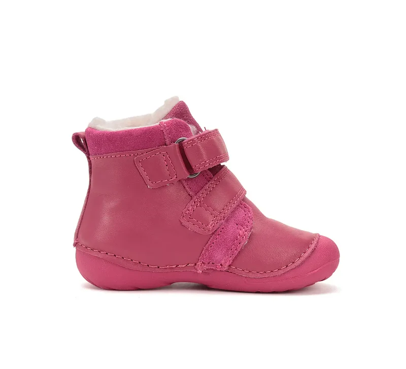 D.D.step Mädchen Winterstiefel Rosa-Rot W015-52997A
