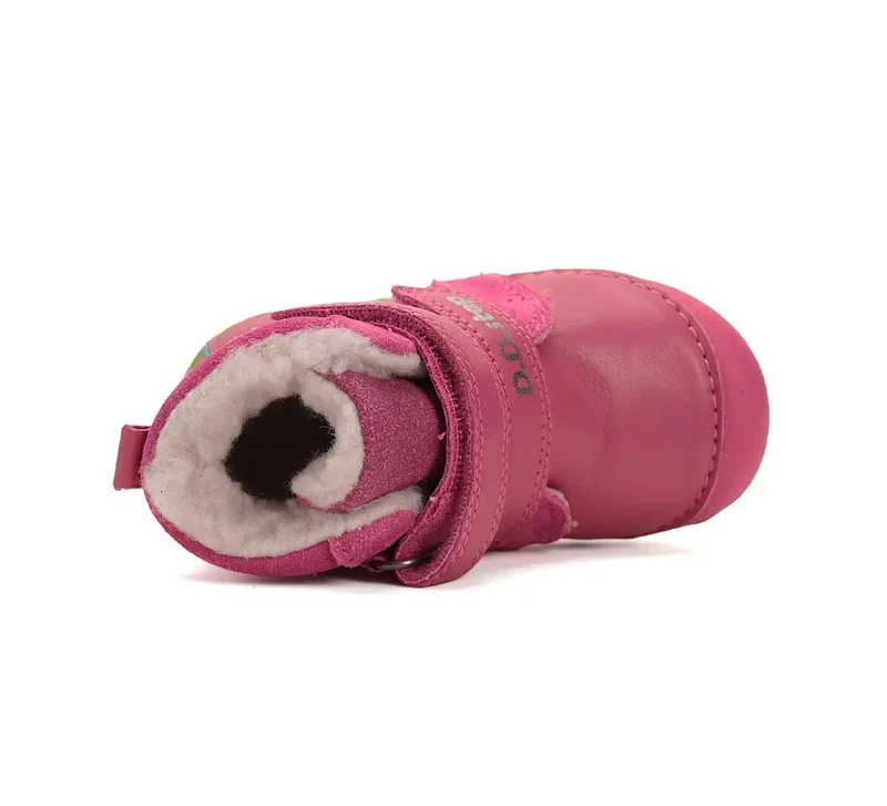 D.D.step Mädchen Winterstiefel Rosa-Rot W015-52997A