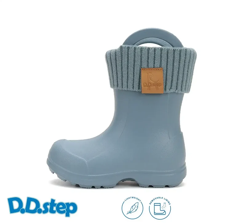 D.D.step Kinder Gummistiefel Skyblau I106-52859