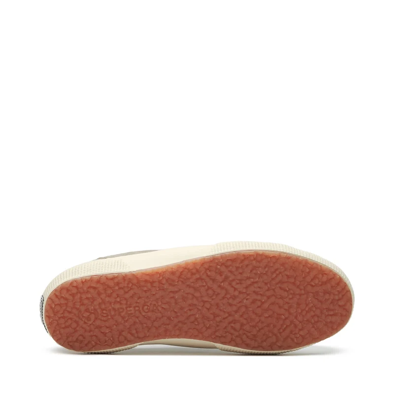 2750 SHEARLING - Le Superga - Low Cut - Woman - Grey Glacier-FOff White
