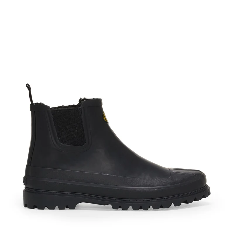 3334 RUBBER ALPINA DUCK - Rubber Boots - Mid Cut - Unisex - Black